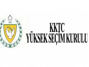 YÜKSEK SEÇİM KURULUNDAN DUYURU