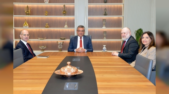 Cumhurbaşkanı Erhürman UNDP Kıbrıs Ofisi Direktörü Khaydarov’ı kabul etti
