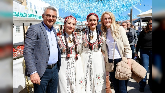 Cumhurbaşkanı Tufan Erhürman ve eşi Hisarköy Orkide Festivali’ne katıldı