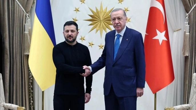 Erdoğan, Ukrayna Devlet Başkanı Zelenskiy ile telefonda görüştü
