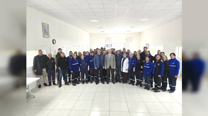 Hasipoğlu’ndan Ektam çalışanlarına bayram ziyareti