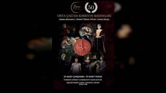 “Orta Çağ’da Kıbrıs’ın Kadınları” sergisi Londra’ya taşınıyor