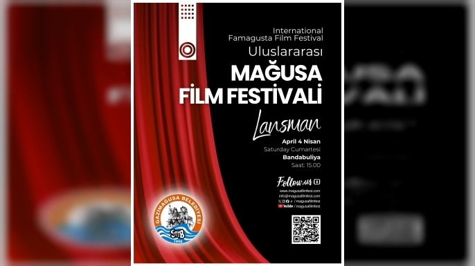 Uluslararası Mağusa Film Festivali lansmanı 4 Nisan’da gerçekleşiyor