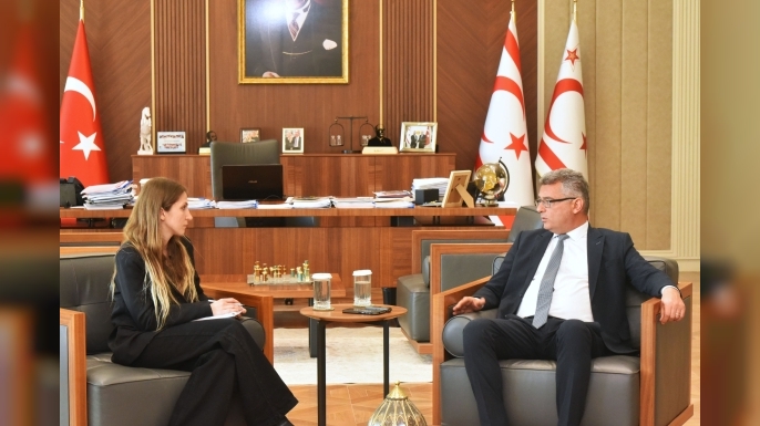 Cumhurbaşkanı Erhürman TAK'a konuştu: “Halkta da, bende de çözüm iradesi var”