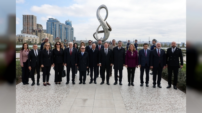 Cumhuriyet Meclisi heyeti Bakü’de ziyaretlerde bulundu
