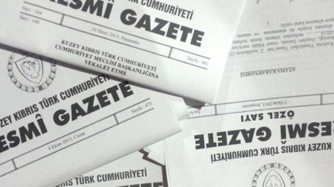 Resmi Gazete’de yayımlanan beş yasa tasarısı halkın bilgisine sunuldu