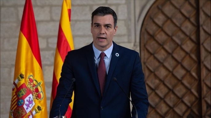 Sanchez'in uçağı arıza nedeniyle Ankara'ya indi