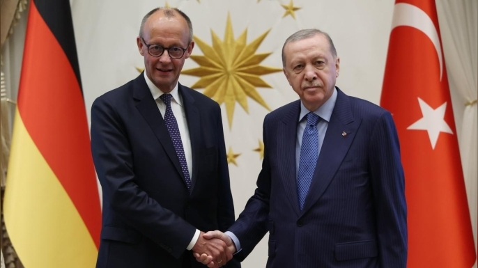 Erdoğan, Merz ile telefonda görüştü