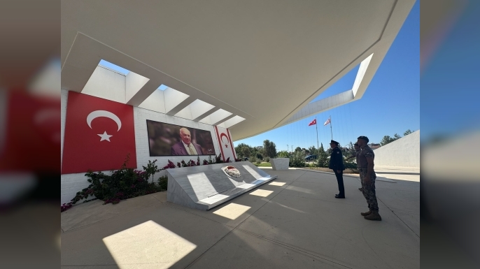 Polis Örgütü’nün 62'nci kuruluş yıl dönümü...PGM heyeti, Atatürk Anıtı, Dr. Fazıl Küçük Anıtı ve Denktaş Mozolesi'ne çelenk sundu