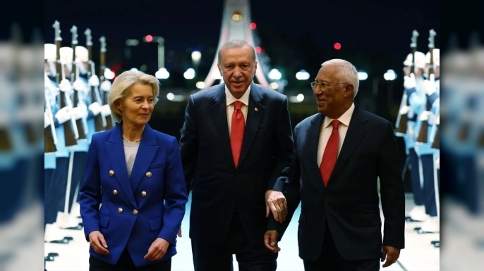Erdoğan, Costa ve von der Leyen ile görüştü: “Türkiye'nin beklentisi AB'ye üyelik sürecinin canlandırılması”