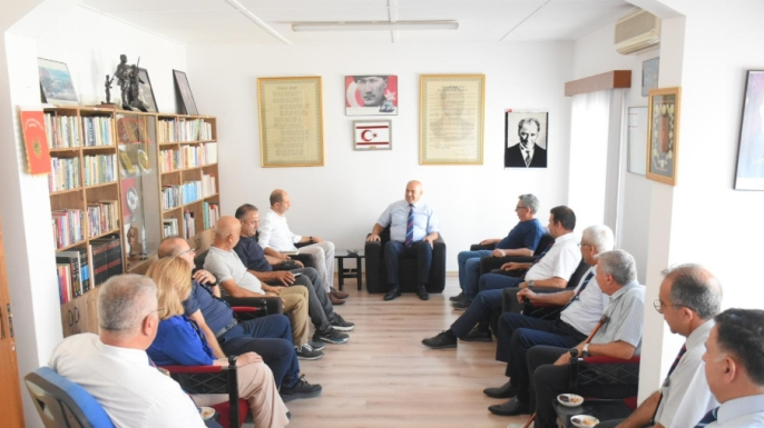 Halkın Partisi, Emekli Subaylar Derneği'ni ziyaret etti