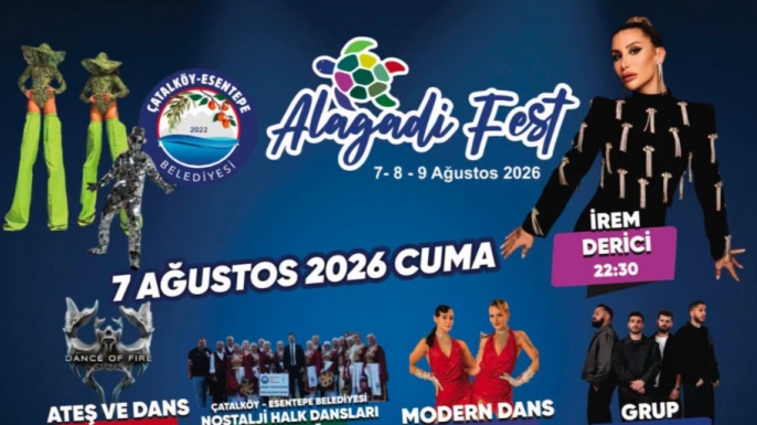 "Alagadi Fest 2026", cuma günü başlayacak