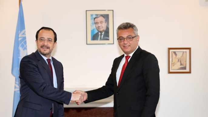 Cumhurbaşkanı Erhürman ile Rum Yönetimi Başkanı Hristodulidis yarın bir araya gelecek