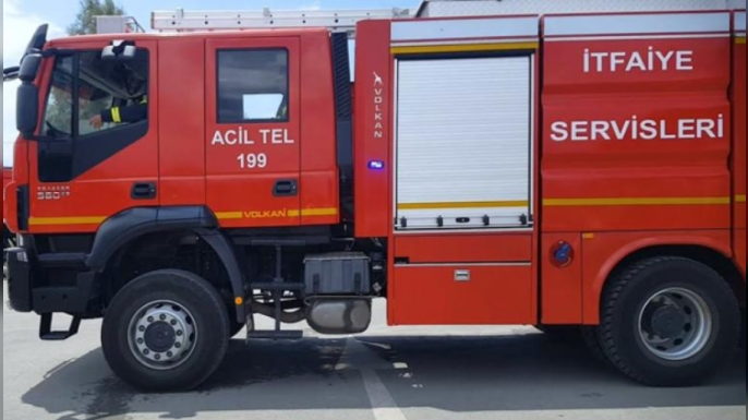 Ergenekon – Tirmen yolunda yangın...1 kişi tutuklandı