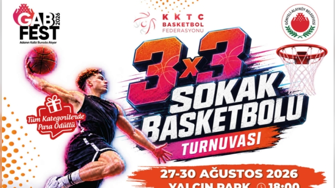GABFEST 2026’da 3x3 sokak basketbolu kayıtları başladı