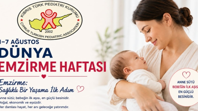 Kıbrıs Türk Pediatri Kurumu Asbaşkanı Güzoğlu'ndan Dünya Emzirme Haftası mesajı