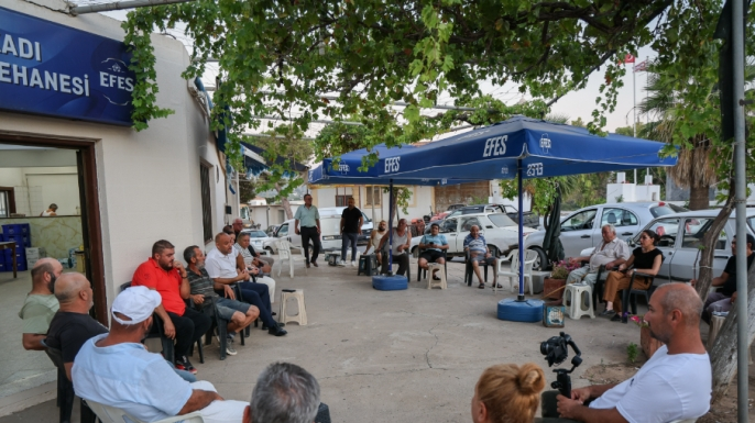 CTP Erenköy-Karpaz Belediye Başkan adayı Gören, Karpaz bölgesini ziyaret etti