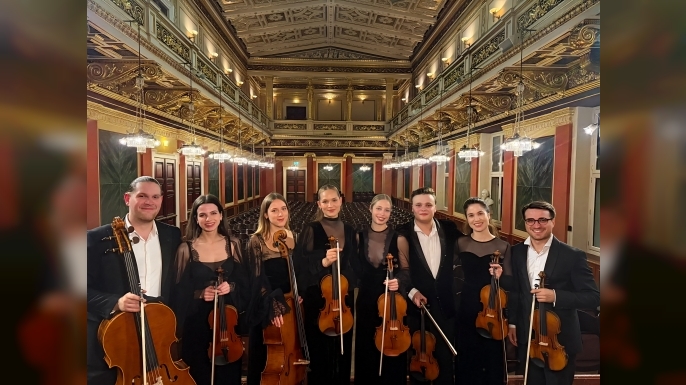 Daniil Bulayev ve Davinspiro Camerata yarın akşam Bellapais Manastırı'nda sahneye çıkacak