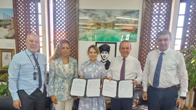 Girne Bandabulya Gastronomi ve Kültür Evi Projesi kapsamında protokol imzalandı