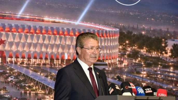 Lefkoşa’ya yeni stadyum ve spor kompleksi... Üstel: “Bugün Kıbrıs Türkü'nün ve KKTC gençliğinin tarihi günü”