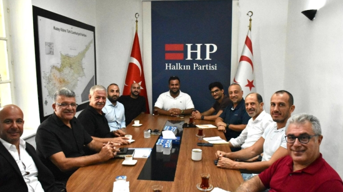 Müteahhitler Birliği, Halkın Partisi’ni ziyaret etti