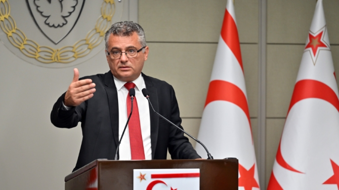 Erhürman: “Gündemde Guterres’in yedi güven artırıcı önlem önerisi var...Toplantıya sonuç odaklı gidiyoruz”