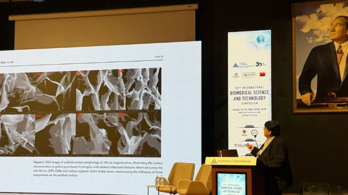 GAÜ, BIOMED 2026'da temsil edildi