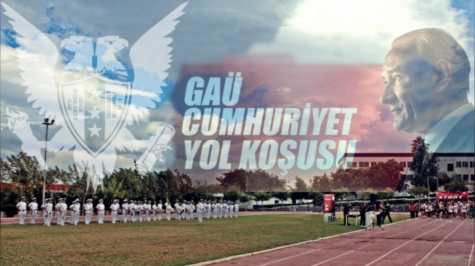 GAÜ “Cumhuriyet Yol Koşusu” düzenledi