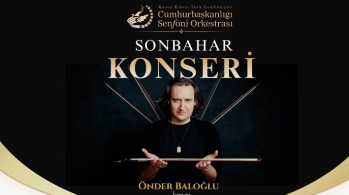 KKTC Cumhurbaşkanlığı Senfoni Orkestrası'ndan Sonbahar Konseri