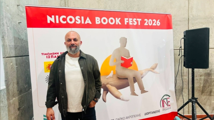 Korkmazhan, Güney Kıbrıs’ta yapılan Lefkoşa Kitap Festivali’ne konuk oldu
