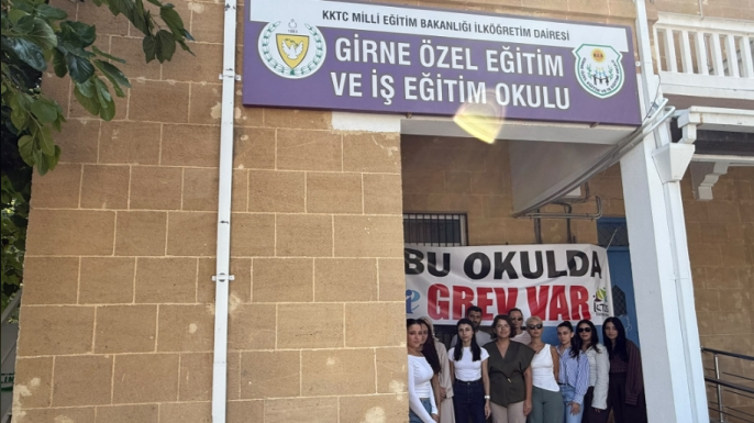 KTÖS, Girne Özel Eğitim ve İş Eğitim Okulu’nda bugün iş bırakacak