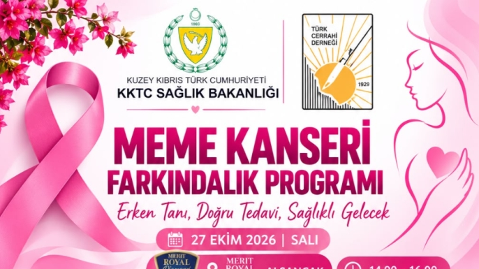 Sağlık Bakanlığı'ndan meme kanseri farkındalık etkinliği