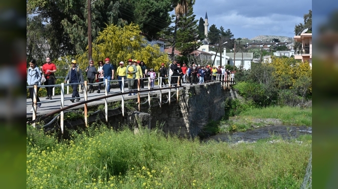23. Orkide Yürüyüşü Lefke’de yapıldı