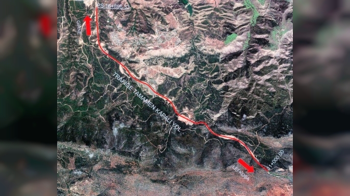 Acapulco kavşağı ile Değirmenlik yol ayrımı arasındaki güzergâh 22 Haziran’a kadar trafiğe kapalı