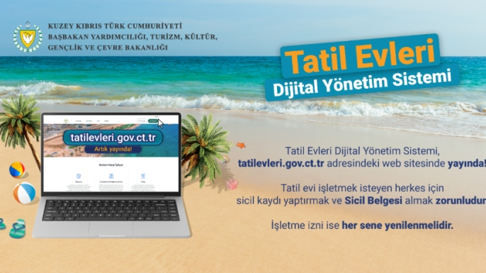 Başbakan Yardımcılığı, Turizm, Kültür, Gençlik ve Çevre Bakanlığı: “Tatil evleri için dijital dönem başladı”
