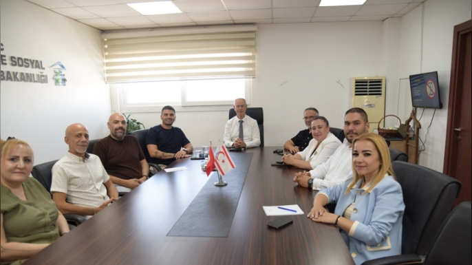 Çalışma ve Sosyal Güvenlik Bakanı Hasipoğlu, Restorancılar Birliği’ni kabul etti