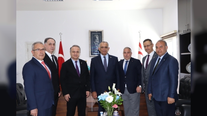 Çavuşoğlu, TED Genel Başkanı Pehlivanoğlu ile görüştü