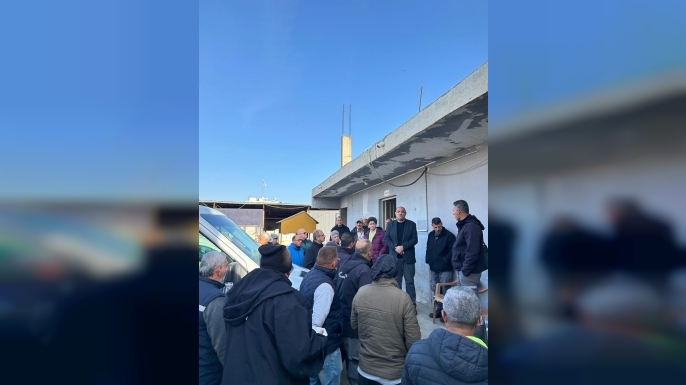 CTP heyeti, Gönyeli–Alayköy Belediyesi Atölyesi çalışanlarını ziyaret etti