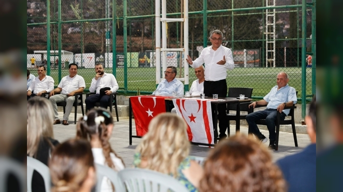 Cumhurbaşkanı Erhürman, Boğazköy, Dikmen ve Taşkent’i ziyaret etti