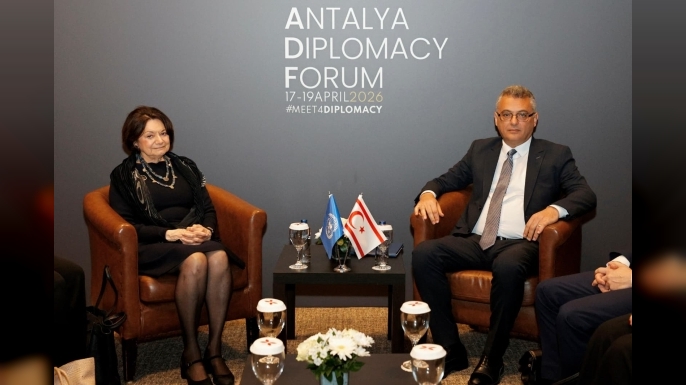 Cumhurbaşkanı Erhürman, DiCarlo ile görüştü