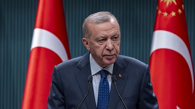 Erdoğan'dan Katar'da düşen helikopterde şehit olan personel için başsağlığı mesajı