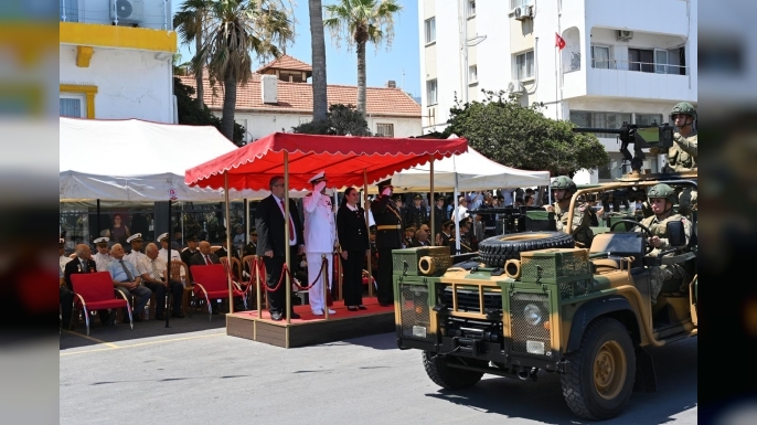 Girne'de 20 Temmuz Barış ve Özgürlük Bayramı Coşkuyla Kutlandı