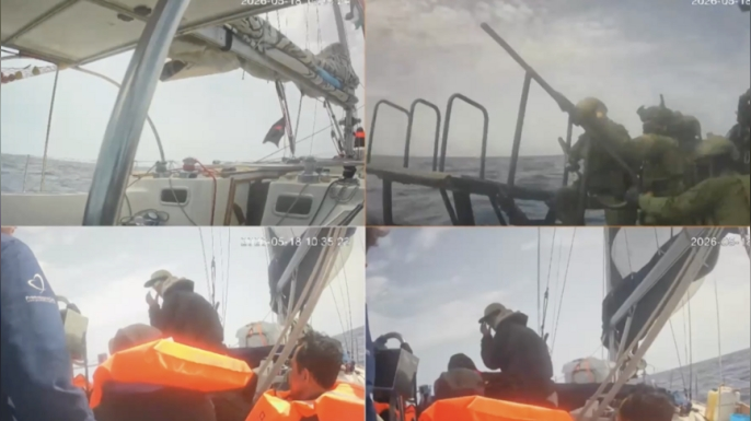 Küresel Sumud Filosu'ndaki Türkler, İsrail'in müdahalelerine rağmen Gazze'ye ilerlediklerini belirtti