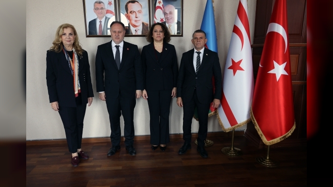 Öztürkler, KKTC Bakü Temsilciliği’ni ziyaret etti