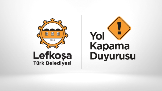 Sivil Savunma-okullar yolu kavşağı arasındaki yol saat 12.00’den itibaren kapalı…