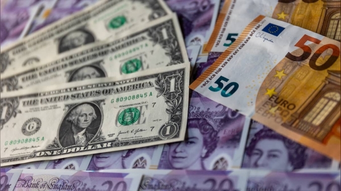 Sterlin 60,10 TL, euro 52,20 TL, dolar 44,85 TL’den işlem görüyor