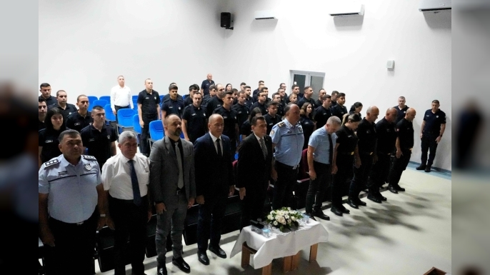Yangınla mücadele eğitimi alan Merkezi Cezaevi personeline sertifikaları verildi