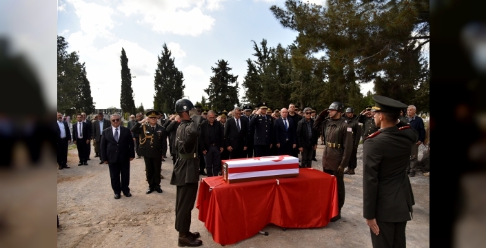 1964 yılında kaybolan Şehit Reşat Ahmet askeri törenle defnedildi