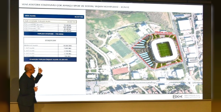 Atatürk Stadyumu ve Çok Amaçlı Spor Kompleksi tanıtıldı