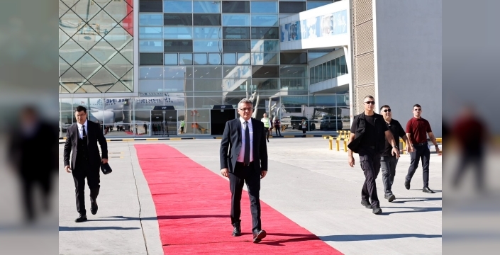 Cumhurbaşkanı Erhürman, New York’a hareket etti